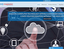 Tablet Screenshot of majestic.com.au