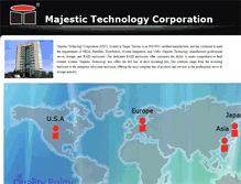 Tablet Screenshot of majestic.com.tw