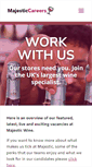 Mobile Screenshot of careers.majestic.co.uk